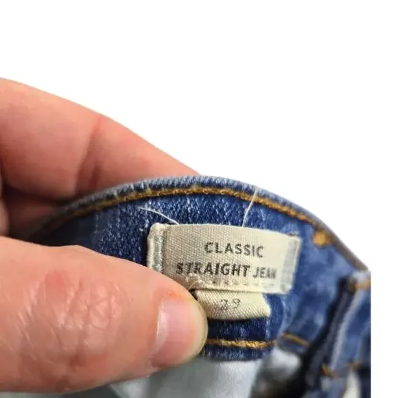 Madewell | Classic Straight Jeans | Size 29 - Picture 5 of 5